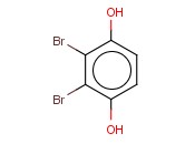 <span class='lighter'>1,4-DIHYDROXY-2,3</span>-DIBROMOBENZENE