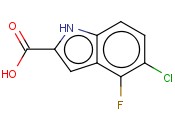 <span class='lighter'>5-chloro-4-fluoroindole-2-carboxylic</span> acid