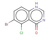 6-BROMO-5-CHLORO-4-QUINAZOLINONE