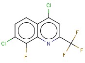 4,7-二氯-8-<span class='lighter'>氟</span>-2-(<span class='lighter'>三</span><span class='lighter'>氟</span><span class='lighter'>甲基</span>)喹啉