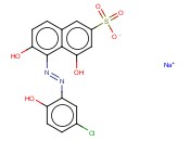 5-((5-CHLORO-2-HYDROXYPHENYL)AZO)-4,6-DIHYDROXY-2-NAPHTHALENESULFONIC ACID MONOSODIUM SALT