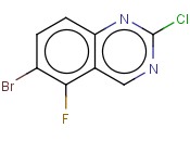 6-BROMO-2-<span class='lighter'>CHLORO-5-FLUORO-QUINAZOLINE</span>