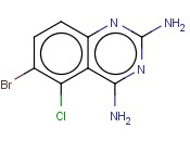 6-BROMO-5-CHLORO-2,4-DIAMINOQUINAZOLINE