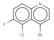 4-BROMO-5-CHLORO-6-FLUOROQUINOLINE