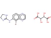 5-BROMO-N-(4,5-DIHYDRO-1H-IMIDAZOL-2-YL)-6-<span class='lighter'>QUINOXALINAMINE</span> TARTRATE