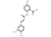 BENZOIC ACID, 2-[[(2E)-3-(3,4-DIHYDROXYPHENYL)-1-OXO-2-PROPEN-1-YL]AMINO]-5-HYDROXY-