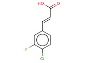 4-<span class='lighter'>氯</span>-3-氟<span class='lighter'>肉桂酸</span>