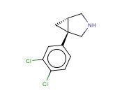 3-AZABICYCLO[3.1.0]HEXANE, 1-(3,4-DICHLOROPHENYL)-, (1R,5S)-