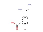5-((1S)-1,2-DIAMINOETHYL)-<span class='lighter'>2-BROMOBENZOIC</span> ACID