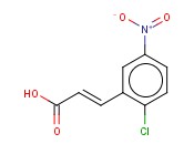 2-<span class='lighter'>氯</span>-5-硝基<span class='lighter'>肉桂酸</span>
