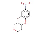 4-(2-溴-4-<span class='lighter'>硝基苯</span>氧基)四氢-2H-吡喃