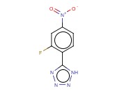 5-(2-FLUORO-4-NITRO-PHENYL)-1H-TETRAZOLE