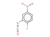 2-<span class='lighter'>氟</span>-5-<span class='lighter'>硝基苯</span>异氰酸