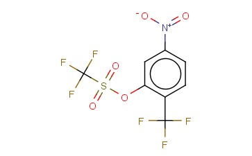 2 - (<span class='lighter'>三</span><span class='lighter'>氟</span><span class='lighter'>甲基</span>)-5 - 硝基苯基<span class='lighter'>三</span><span class='lighter'>氟</span>甲磺酸酯