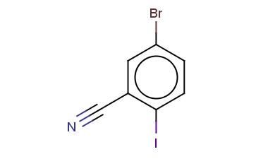5-溴-2-碘<span class='lighter'>苯</span><span class='lighter'>甲</span><span class='lighter'>腈</span>