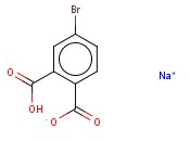 4-溴<span class='lighter'>邻</span><span class='lighter'>苯</span><span class='lighter'>二甲酸</span>一钠盐
