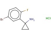 1-(5-BROMO-2-FLUOROPHENYL)CYCLOPROPANAMINE HYDROCHLORIDE