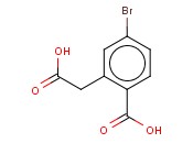 4-<span class='lighter'>溴</span>-2-(羧甲基)<span class='lighter'>苯甲酸</span>