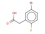 5-BROMO-2-<span class='lighter'>FLUOROPHENYLACETIC</span> ACID