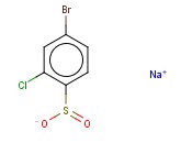 4-BROMO-2-CHLOROBENZENESULFINIC ACID SODIUM SALT