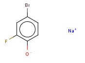 4-溴-2-氟苯酚钠盐