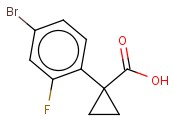 1-(4-BROMO-2-FLUOROPHENYL)CYCLOPROPANECARBOXYLIC ACID