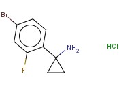 1-(4-BROMO-2-FLUOROPHENYL)CYCLOPROPANAMINE HYDROCHLORIDE