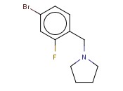 1-(4-溴-2-氟苯<span class='lighter'>甲基</span>)<span class='lighter'>吡咯烷</span>