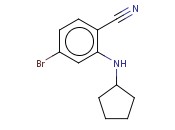 4-BROMO-2-(CYCLOPENTYLAMINO)BENZONITRILE
