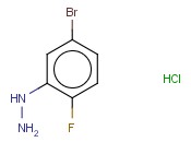 (5-BROMO-2-FLUORO-PHENYL)-<span class='lighter'>HYDRAZINE</span> HYDROCHLORIDE