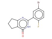 4H-CYCLOPENTAPYRIMIDIN-4-ONE, 2-(5-BROMO-2-FLUOROPHENYL)-3,5,6,7-TETRAHYDRO-