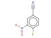 4-<span class='lighter'>Fluoro-3-nitro-benzonitrile</span>