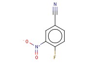 4-FLUORO-3-<span class='lighter'>NITROBENZONITRILE</span>