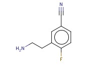 3-(2-AMINOETHYL)-<span class='lighter'>4-FLUOROBENZONITRILE</span>