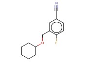 3-[(CYCLOHEXYLOXY)METHYL]-<span class='lighter'>4-FLUOROBENZONITRILE</span>