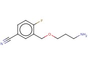 3-[(3-AMINOPROPOXY)METHYL]-<span class='lighter'>4-FLUOROBENZONITRILE</span>