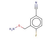 3-[(AMINOOXY)METHYL]-<span class='lighter'>4-FLUOROBENZONITRILE</span>