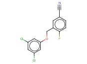 3-(3,5-DICHLOROPHENOXYMETHYL)-<span class='lighter'>4-FLUOROBENZONITRILE</span>