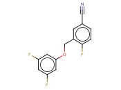 3-(3,5-DIFLUOROPHENOXYMETHYL)-<span class='lighter'>4-FLUOROBENZONITRILE</span>
