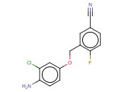 3-(4-AMINO-3-CHLOROPHENOXYMETHYL)-<span class='lighter'>4-FLUOROBENZONITRILE</span>