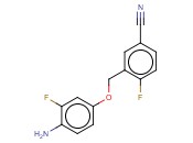 3-(4-AMINO-3-FLUOROPHENOXYMETHYL)-<span class='lighter'>4-FLUOROBENZONITRILE</span>