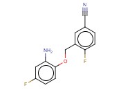 3-(2-AMINO-4-FLUOROPHENOXYMETHYL)-<span class='lighter'>4-FLUOROBENZONITRILE</span>