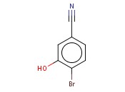 <span class='lighter'>BENZONITRILE</span>, <span class='lighter'>4-BROMO-3-HYDROXY-</span>