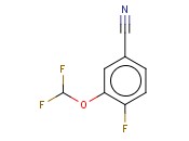 3-(DIFLUOROMETHOXY)-<span class='lighter'>4-FLUOROBENZONITRILE</span>