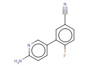 3-(6-AMINOPYRIDIN-3-YL)-<span class='lighter'>4-FLUOROBENZONITRILE</span>