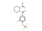 CIS-2-[3-FLUORO-4-(TRIFLUOROMETHOXY)BENZOYL]CYCLOHEXANE-1-CARBOXYLIC ACID