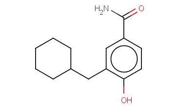 3-(CYCLOHEXYLMETHYL)-4-HYDROXYBENZAMIDE