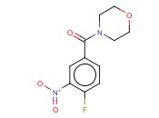 (4-Fluoro-3-nitrophenyl)-4-morpholinyl-methanone