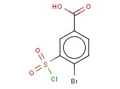 4-<span class='lighter'>溴</span>-3-氯磺酰基<span class='lighter'>苯甲酸</span>