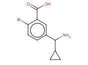 5-(AMINOCYCLOPROPYLMETHYL)-<span class='lighter'>2-BROMOBENZOIC</span> ACID